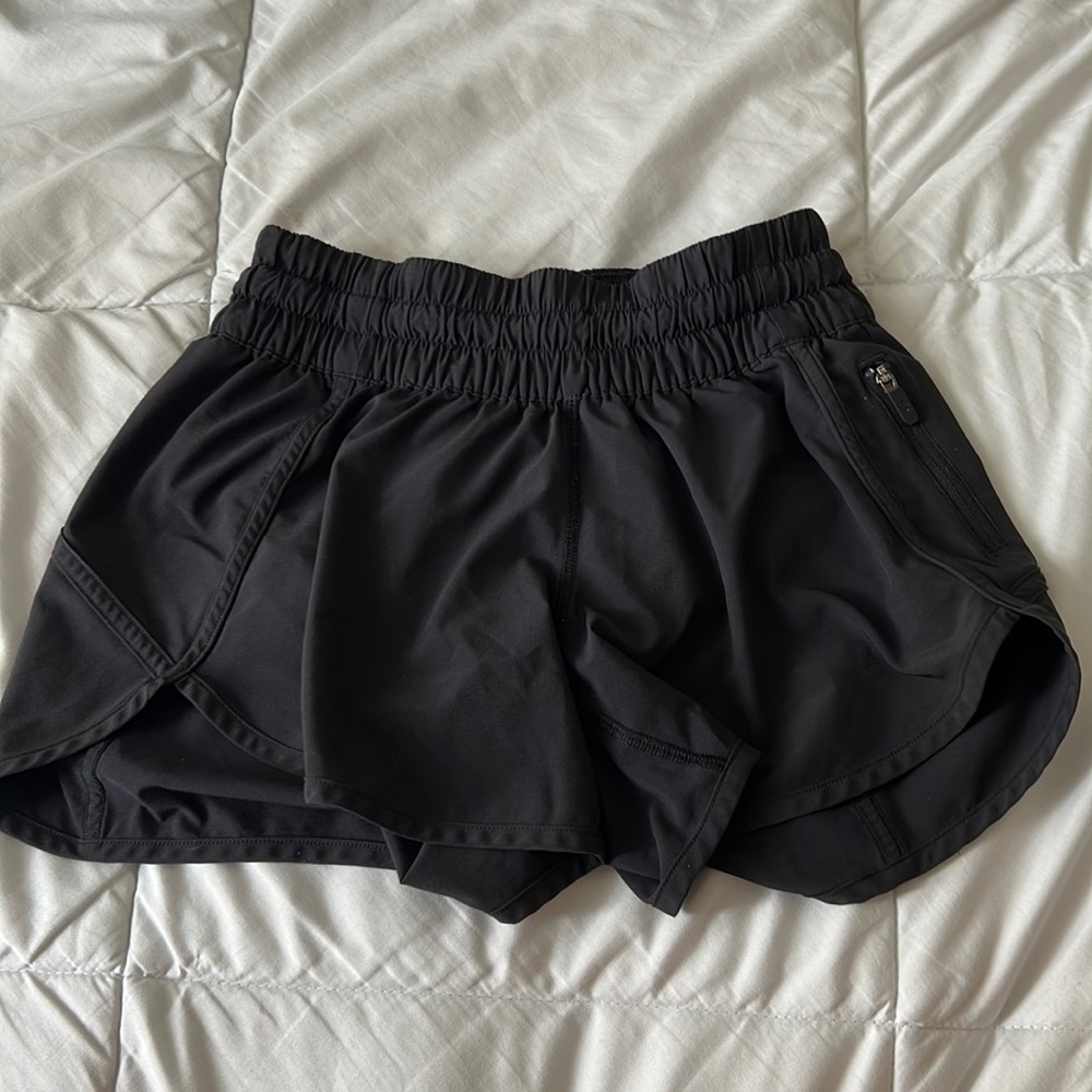 Black Lululemon shorts